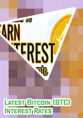 Earn interest on bitcoin